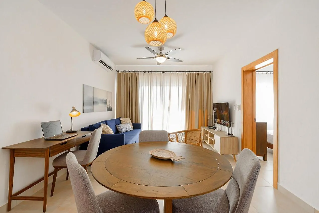 Апартаменты Apartamento 1 Habitacion, Piscina, Cerca De Playa Пунта-Кана Доминиканская Республика