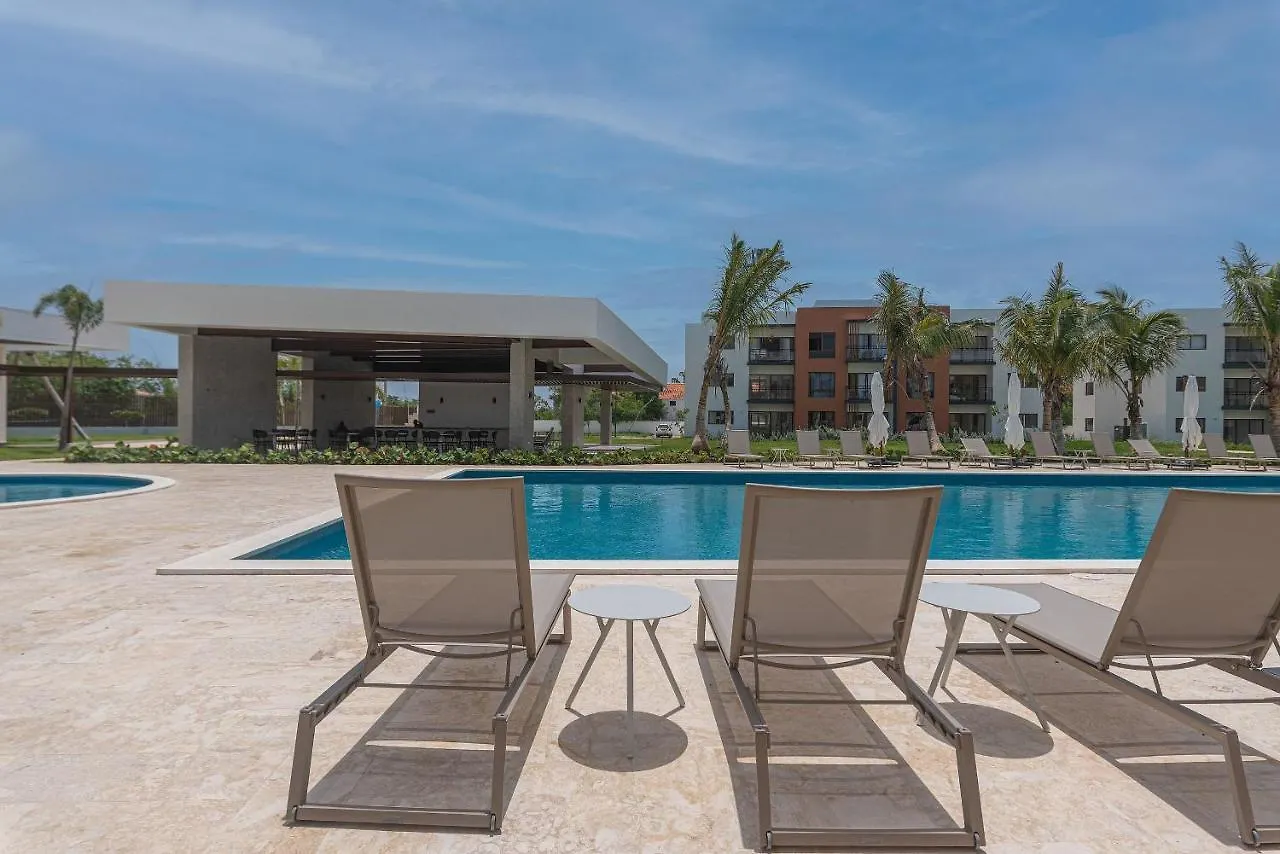 Апартаменты Apartamento 1 Habitacion, Piscina, Cerca De Playa Пунта-Кана